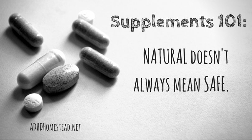 ADHD supplements 101