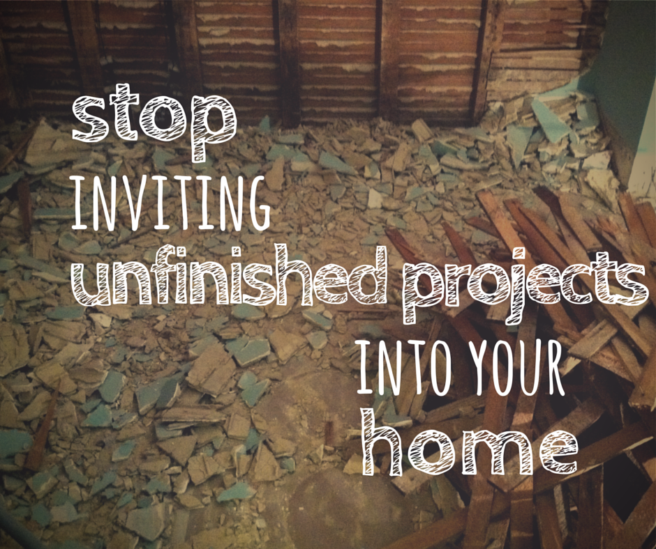 Prevent your next unfinished home improvement project