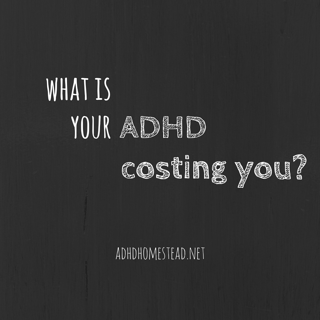 What does ADHD cost you?