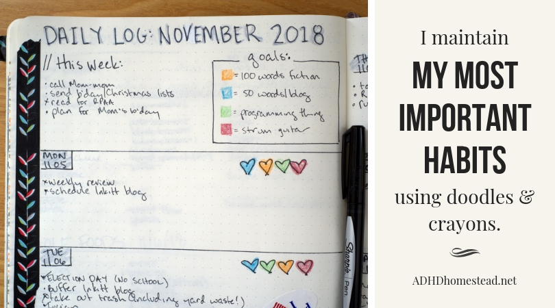 What’s been working lately: habit hearts