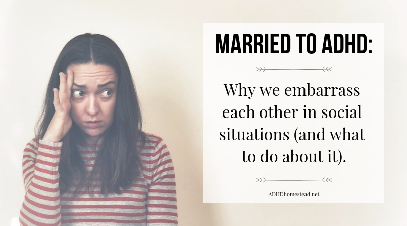 The ADHD marriage: using secret signals for bad behavior