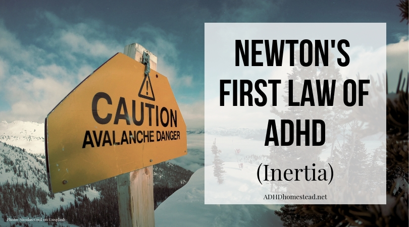 Newton’s First Law of ADHD