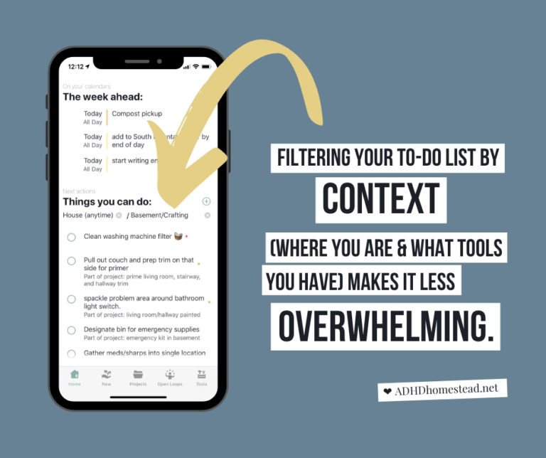 To-do list nitty-gritty: how I’m using GTD contexts