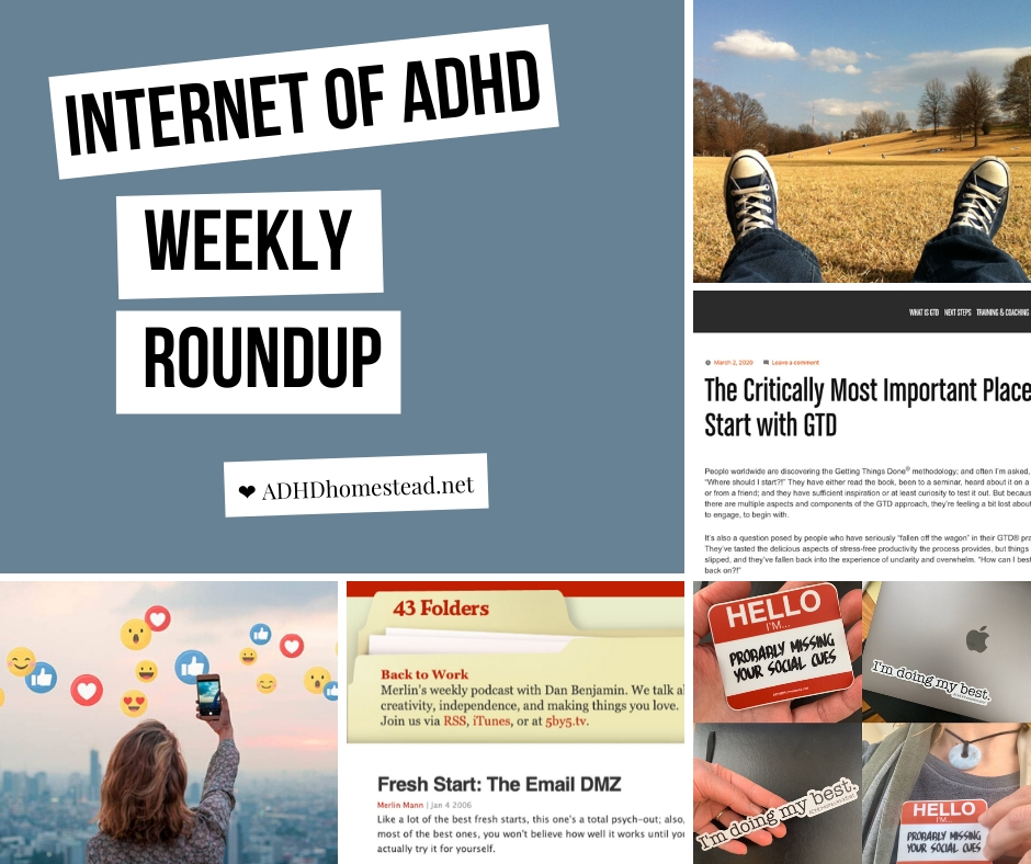 Internet of ADHD weekly roundup: March 6, 2020