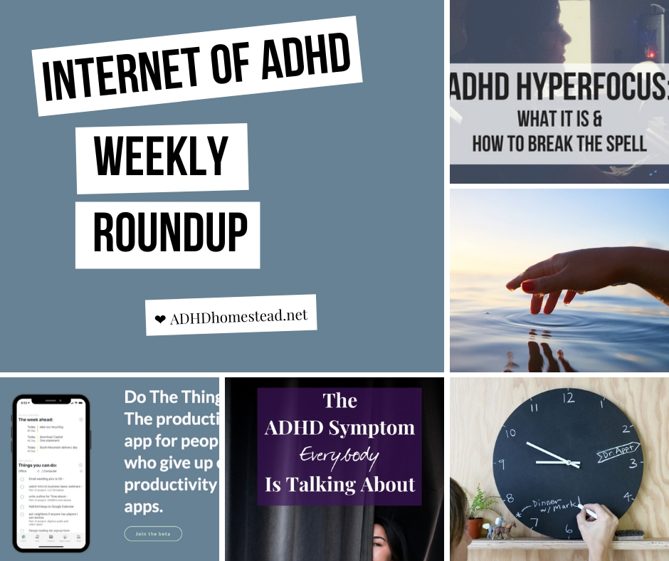 Internet of ADHD weekly roundup: May 1, 2020