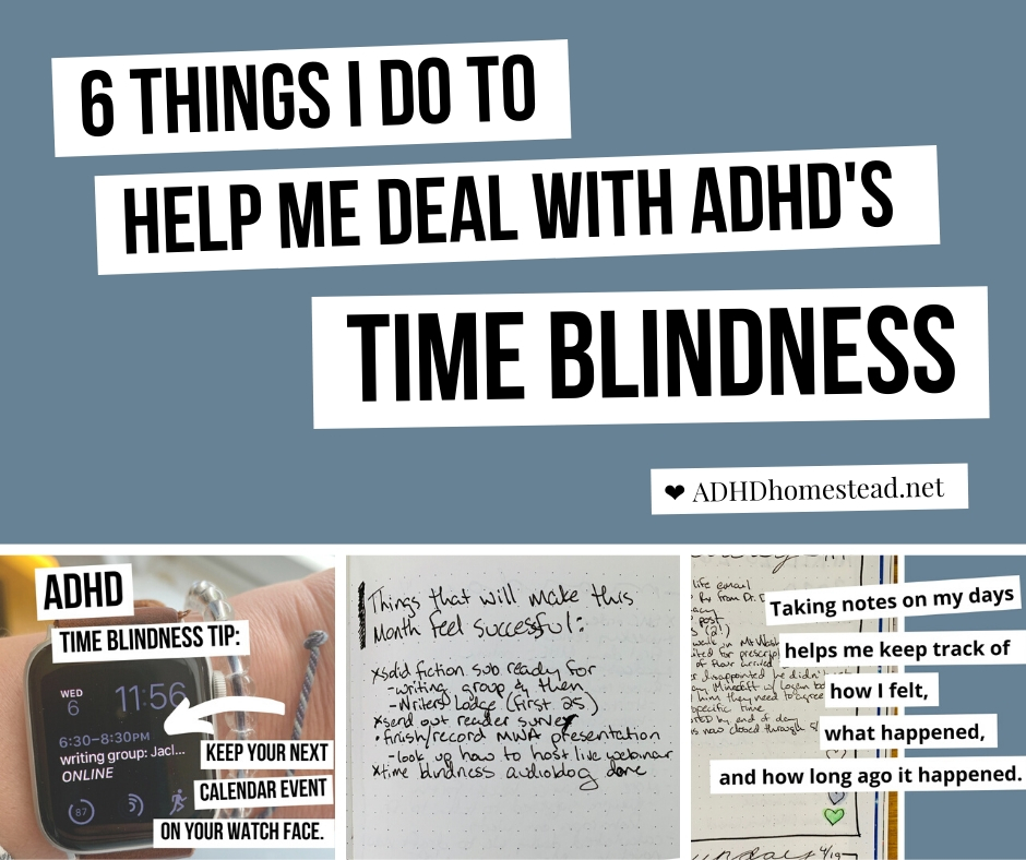 6 things I do to help my ADHD time blindness
