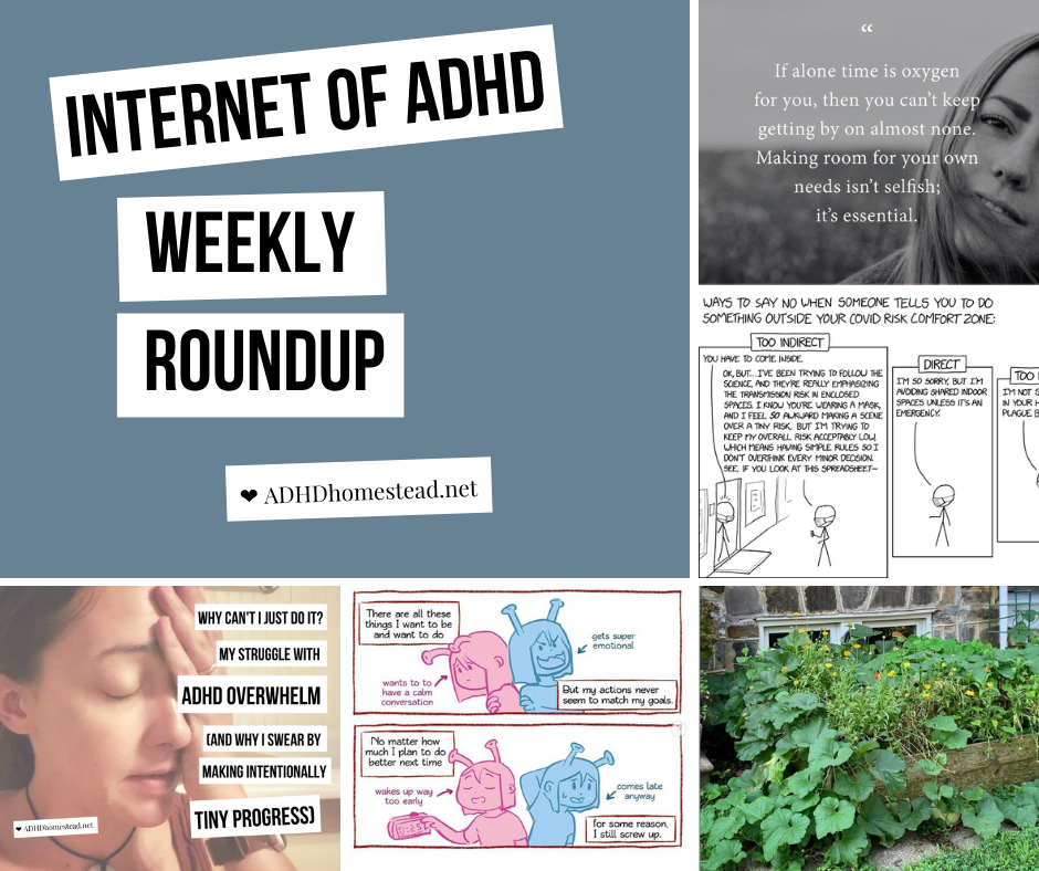 Internet of ADHD weekly roundup: August 21, 2020