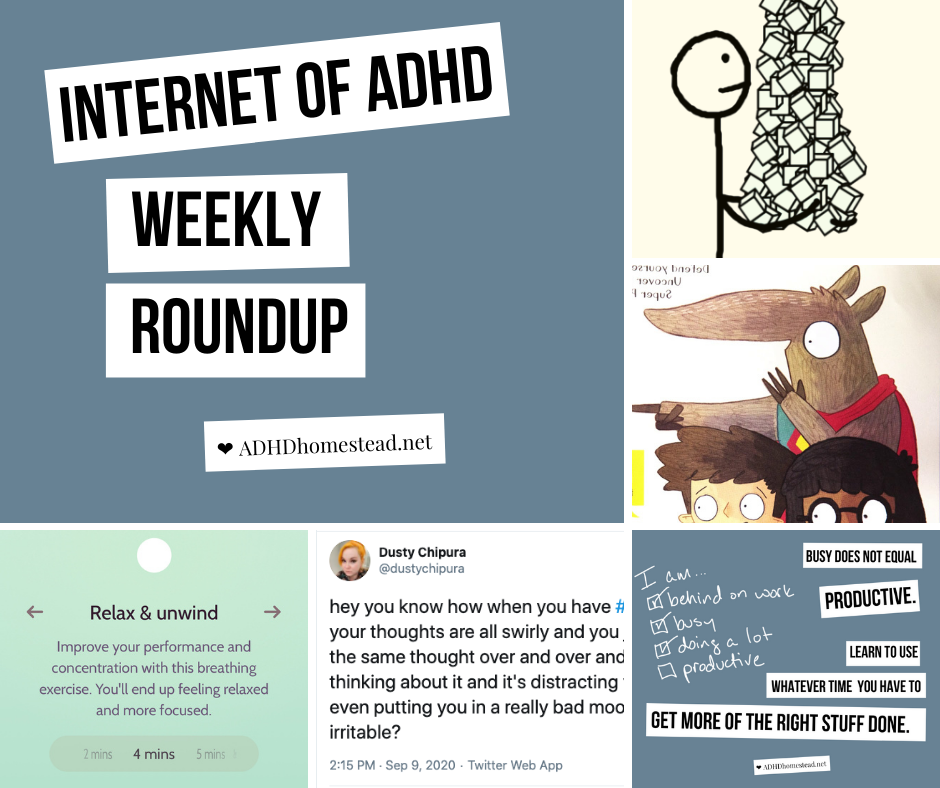 Internet of ADHD weekly roundup: September 18, 2020