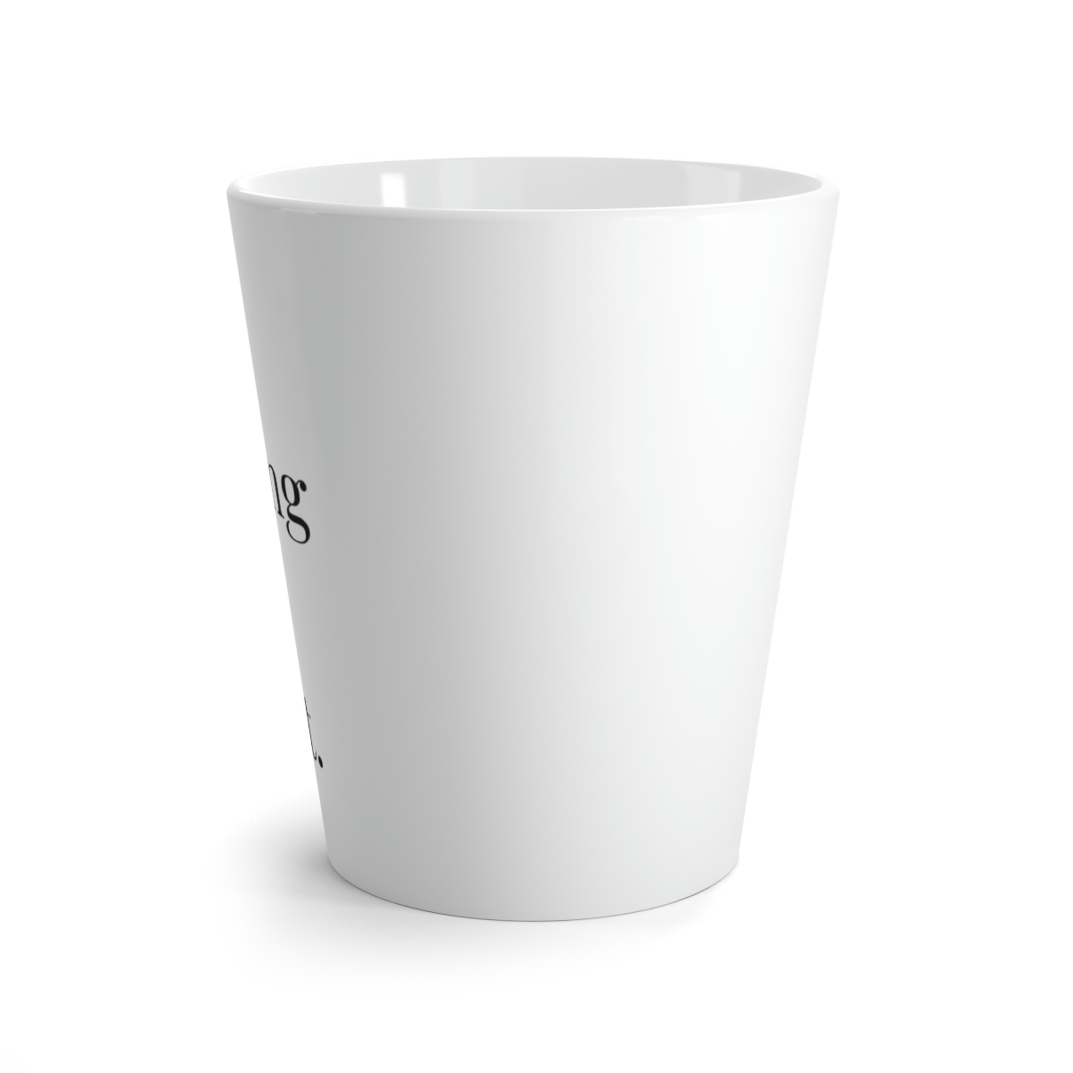 "I'm doing my best" Latte Mug